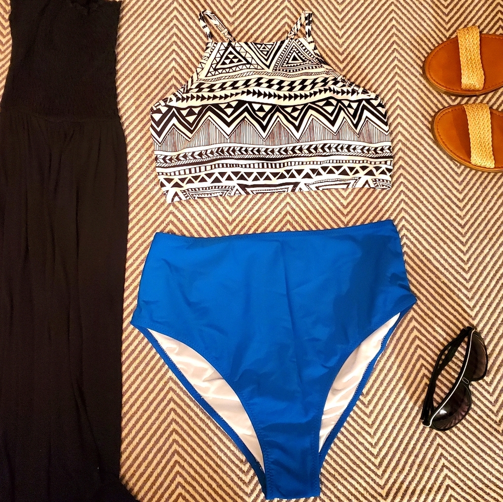 Cupshe Simple Truth Lace-up Bikini